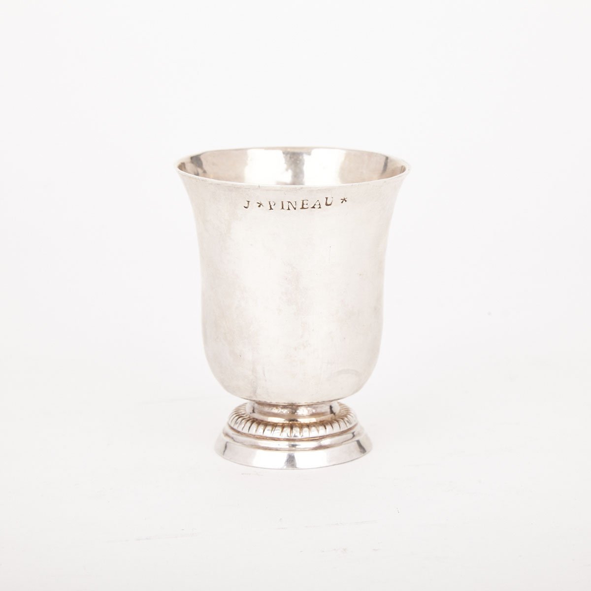 French Silver Wine Cup, François Auger, Tours, c.1775