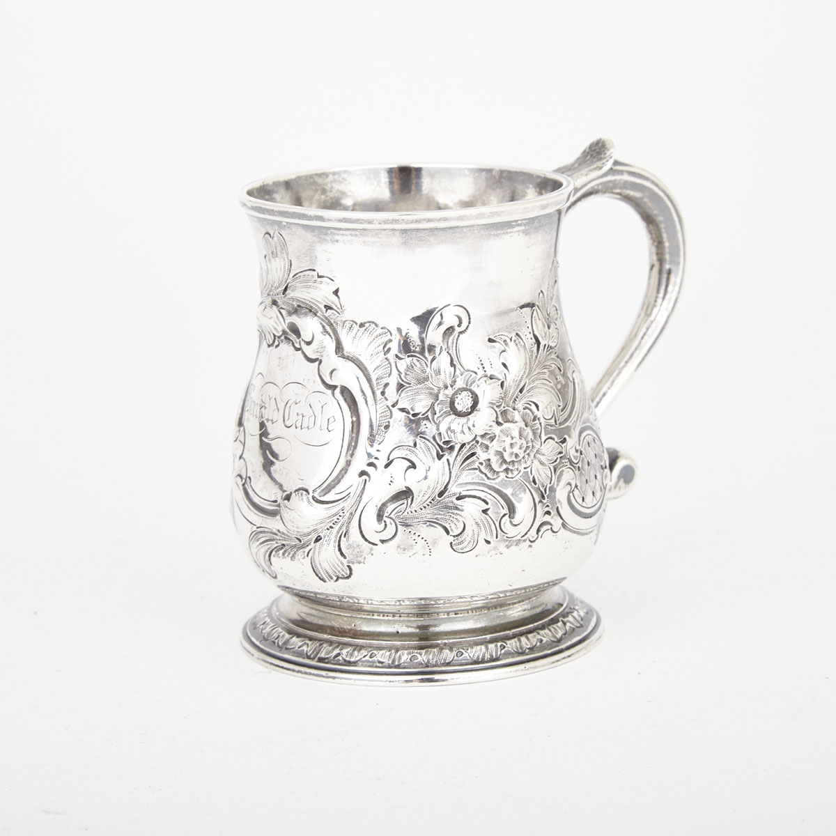 George II Silver Baluster Mug, Edward Pocock, London, 1733