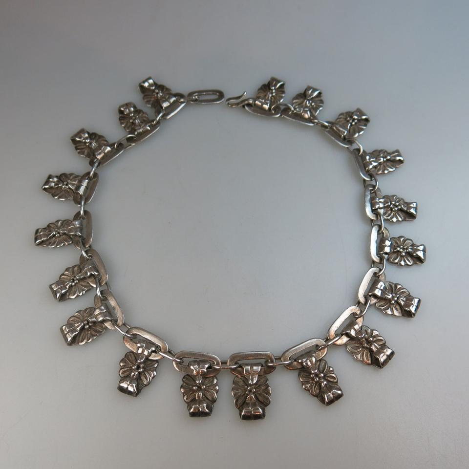 La Cucaracha Mexican 980 Grade Silver Necklace
