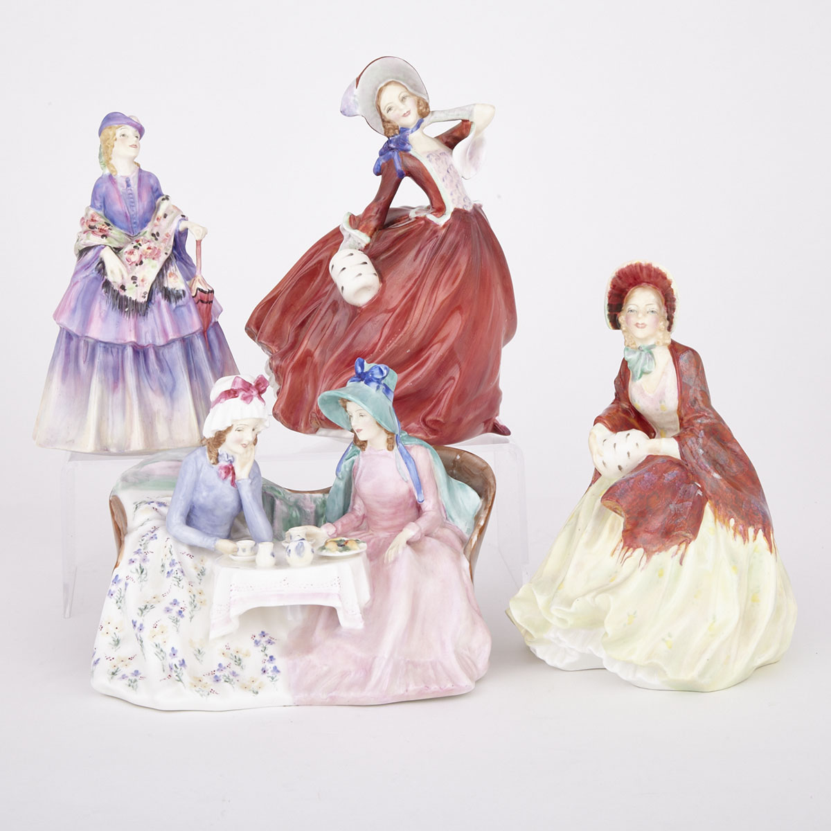 Group of Four Royal Doulton Figurines, 20th century 