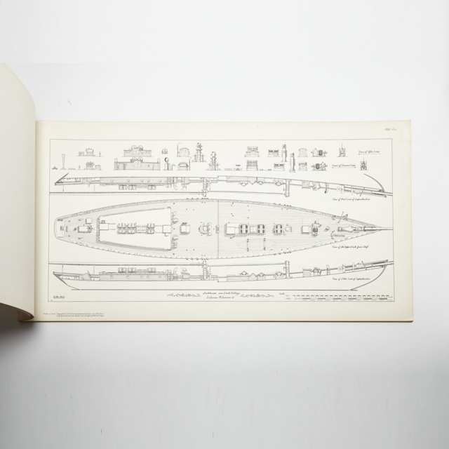 Bound Folio of Schooner Bluenose II Measured Drawings by L.B. Jensen, Halifax, N.S., 1975