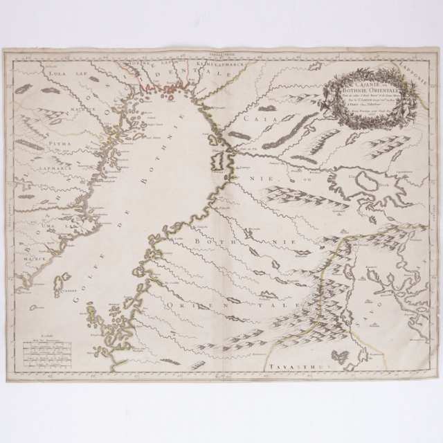 Three Maps of Scandinavia by Nicholas Sanson d’Abbeville (1600-1667), 1666