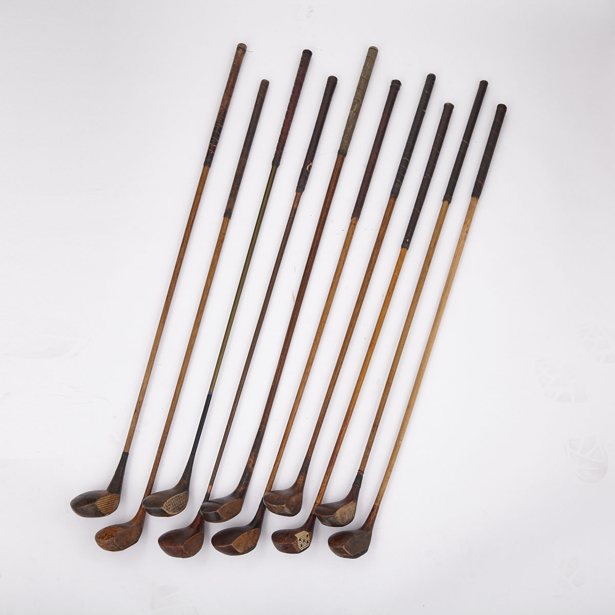 [Golf Clubs] Collection of Ten Scottish Wood Drivers, 19th/early 20th centuries