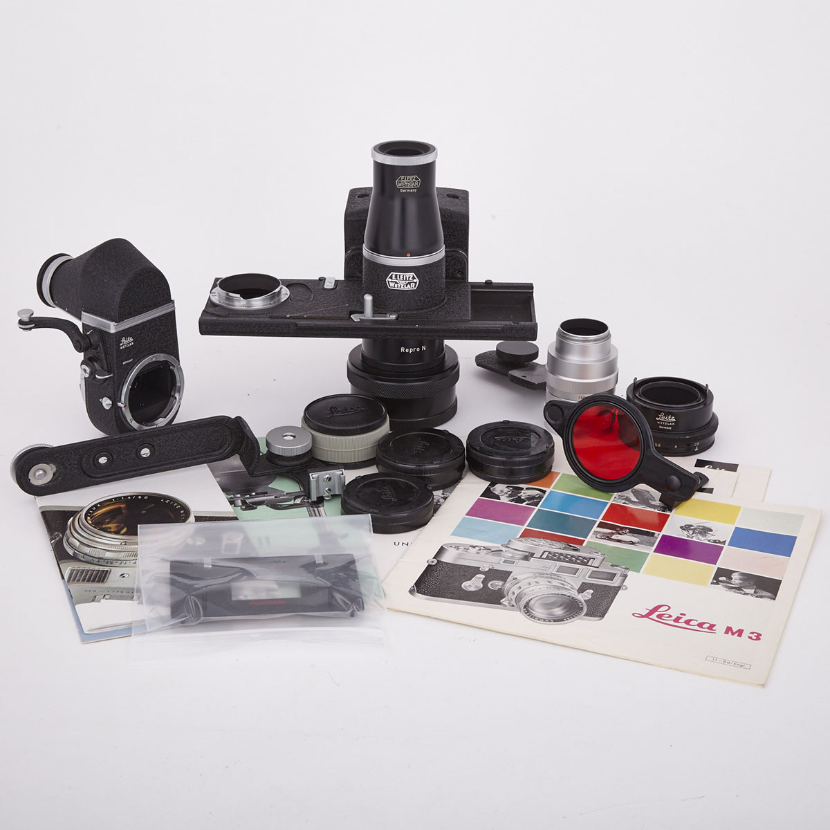 Lot of Leica Camera Accessories, c.1960-1970