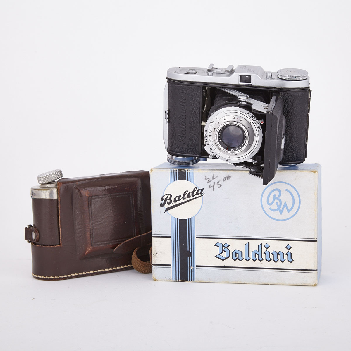 Balda Werk “Baldinette’ Folding Camera, Bünde, West Germany, c.1950