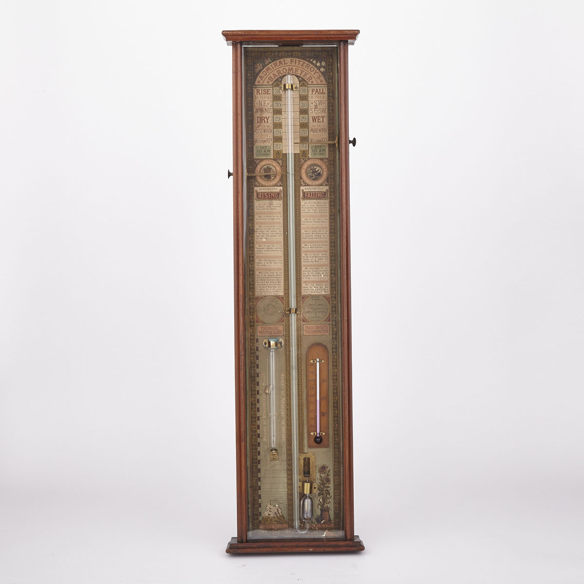 Victorian ‘Admiral Fitzroy’s Barometer’, c.1880