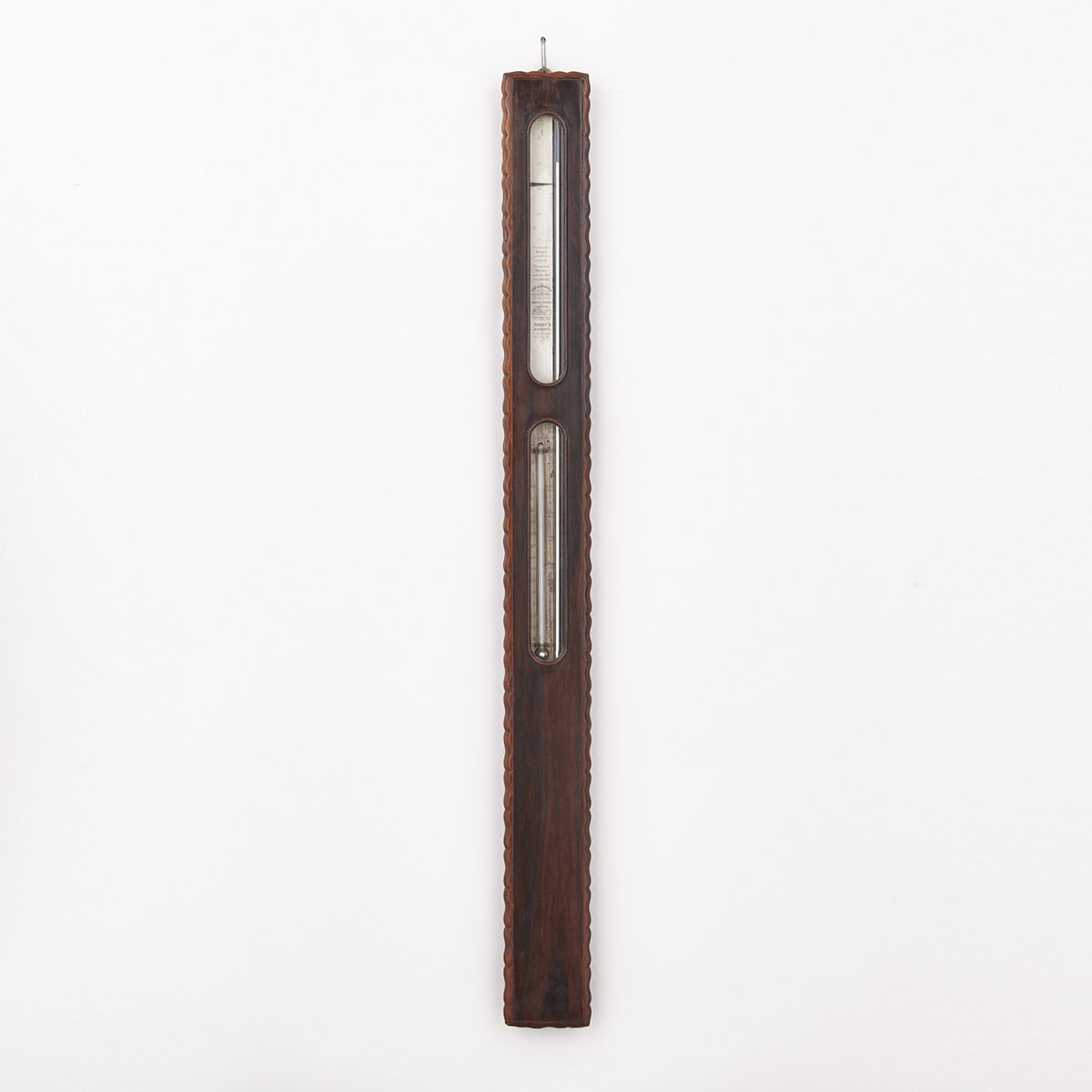 American Rosewood ‘Timby’s Patent’ Stick Barometer, John M. Merrick and Company, Worcester, Massachusetts, c.1870