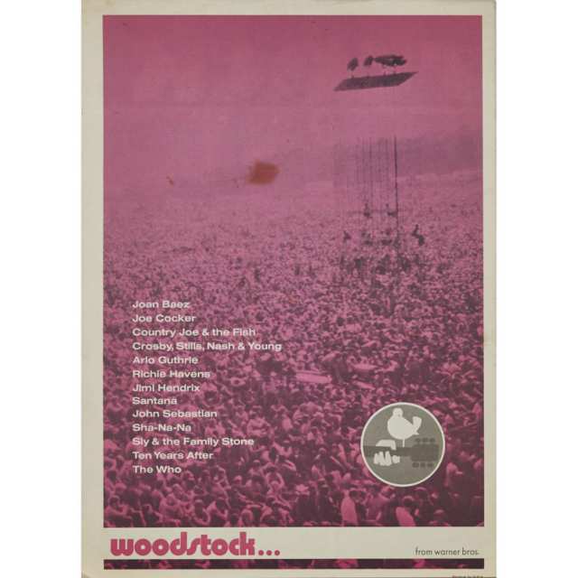 Rare Woodstock Promotional Pamphlet
