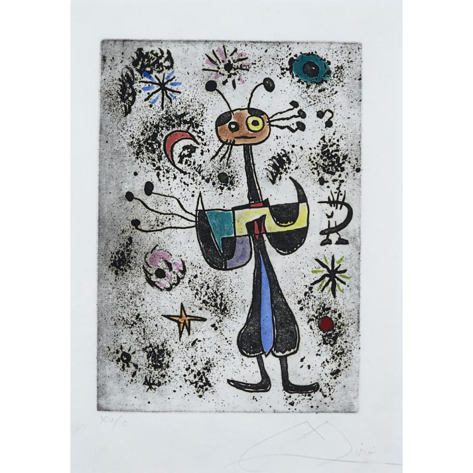 Follower of Joan Miro (1893-1983)