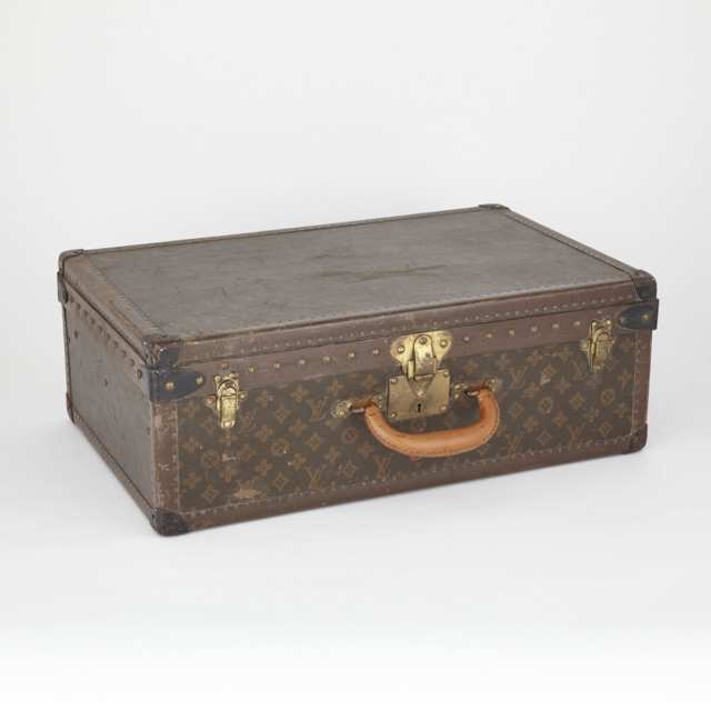 Vintage Louis Vuitton Monogram ‘Alzer’ Suitcase, mid 20th century