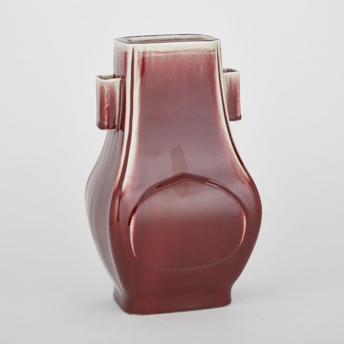 Copper Red Hu Vase