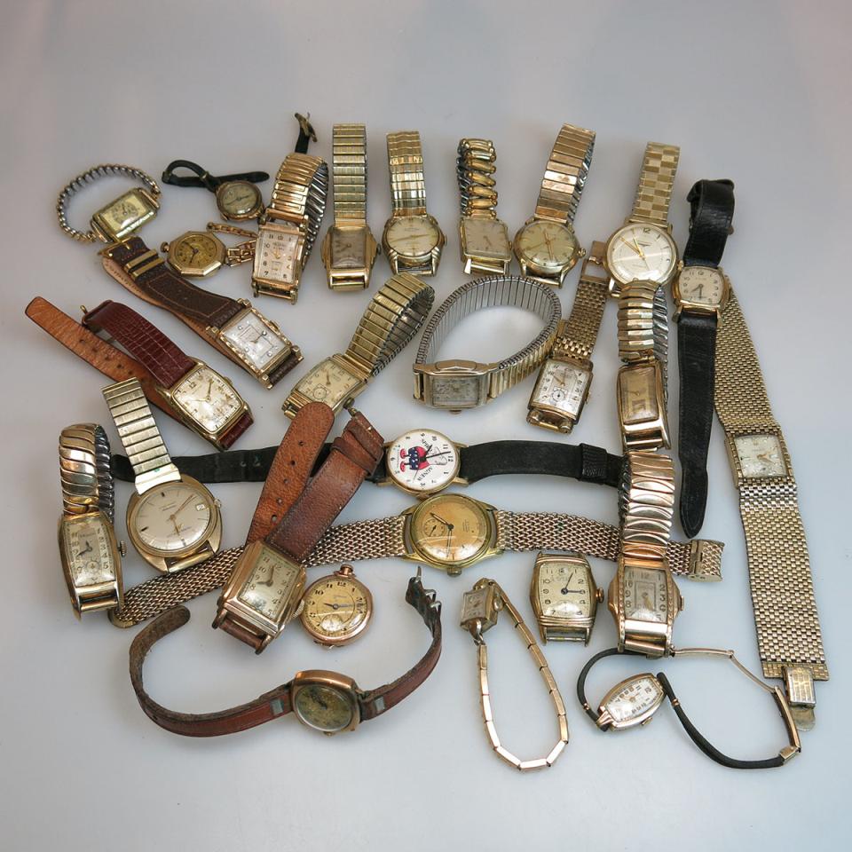 34 Various Wristwatches