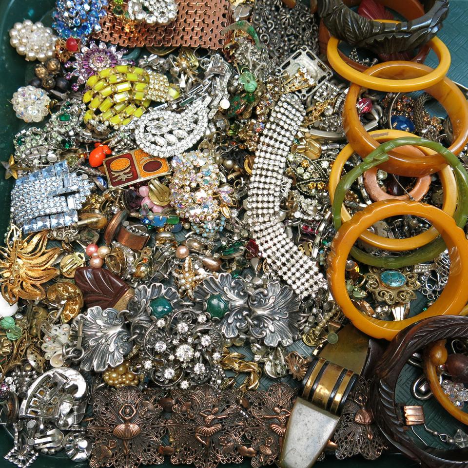 Quantity Of Costume Jewellery; Etc