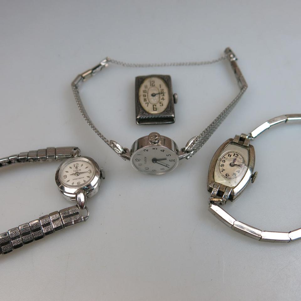 Four Lady’s Rolex And Tudor Wristwatches 