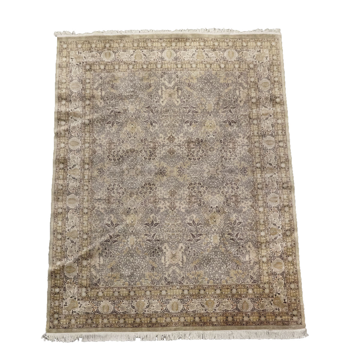Contemporary Indo Tabriz Carpet