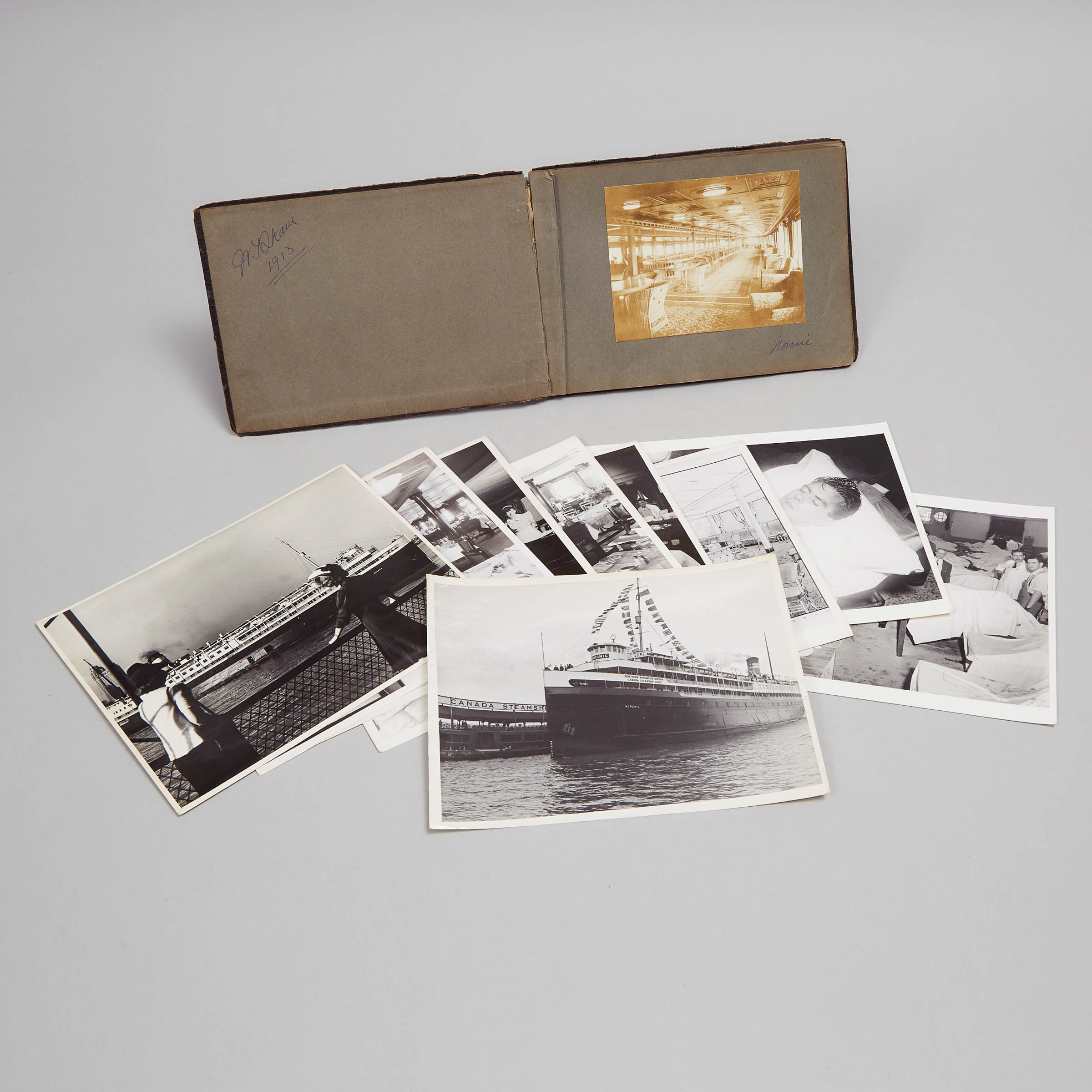 Collection of Photographs of Canada Steamship Lines/Northern Navigation Division's S.S. Noronic and S.S. Harmonic, 1913 and 1945 