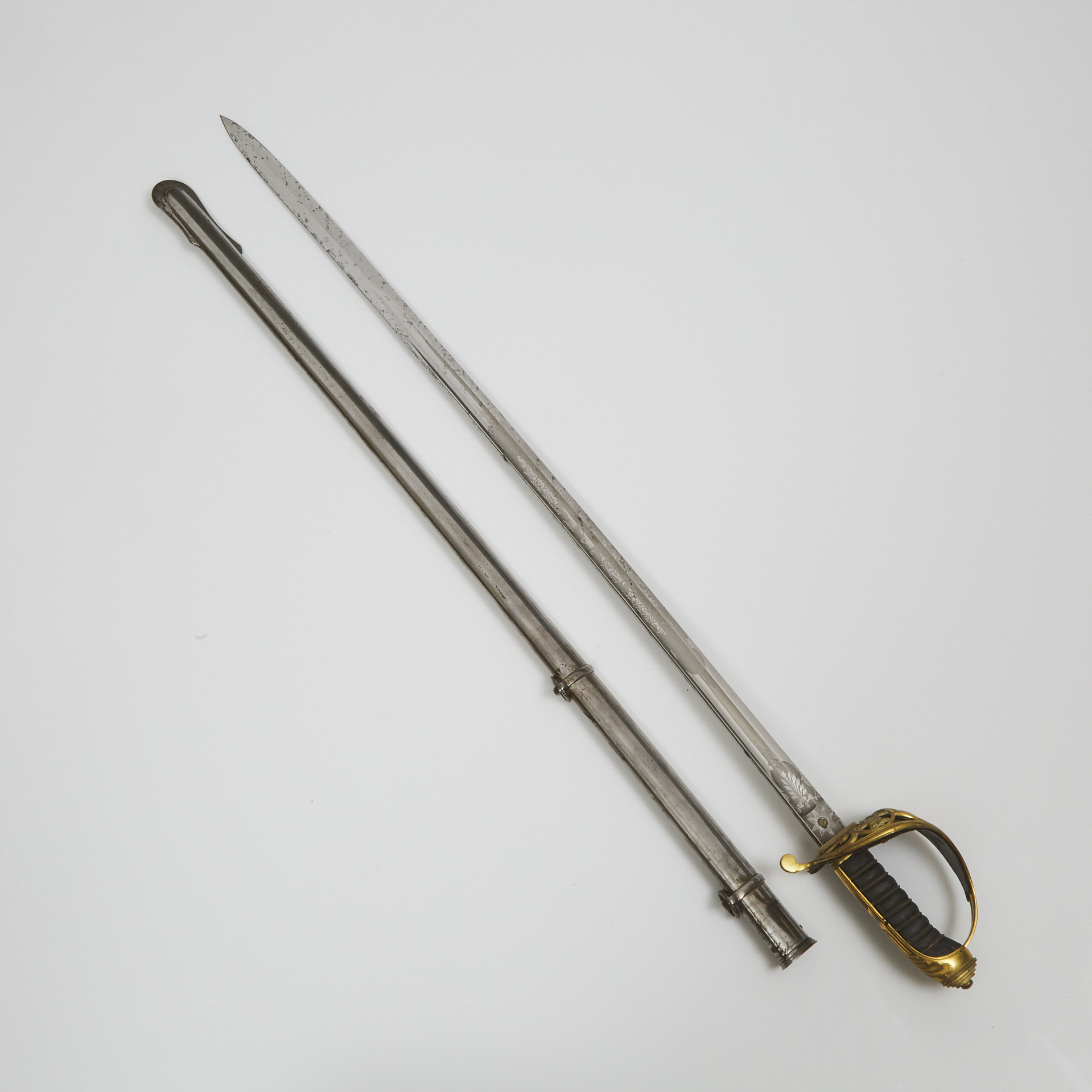 Victorian Canadian Militia 1822 Pattern Infantry Officer's Sword, Savage, Lyman & Co., Montreal, 19th century