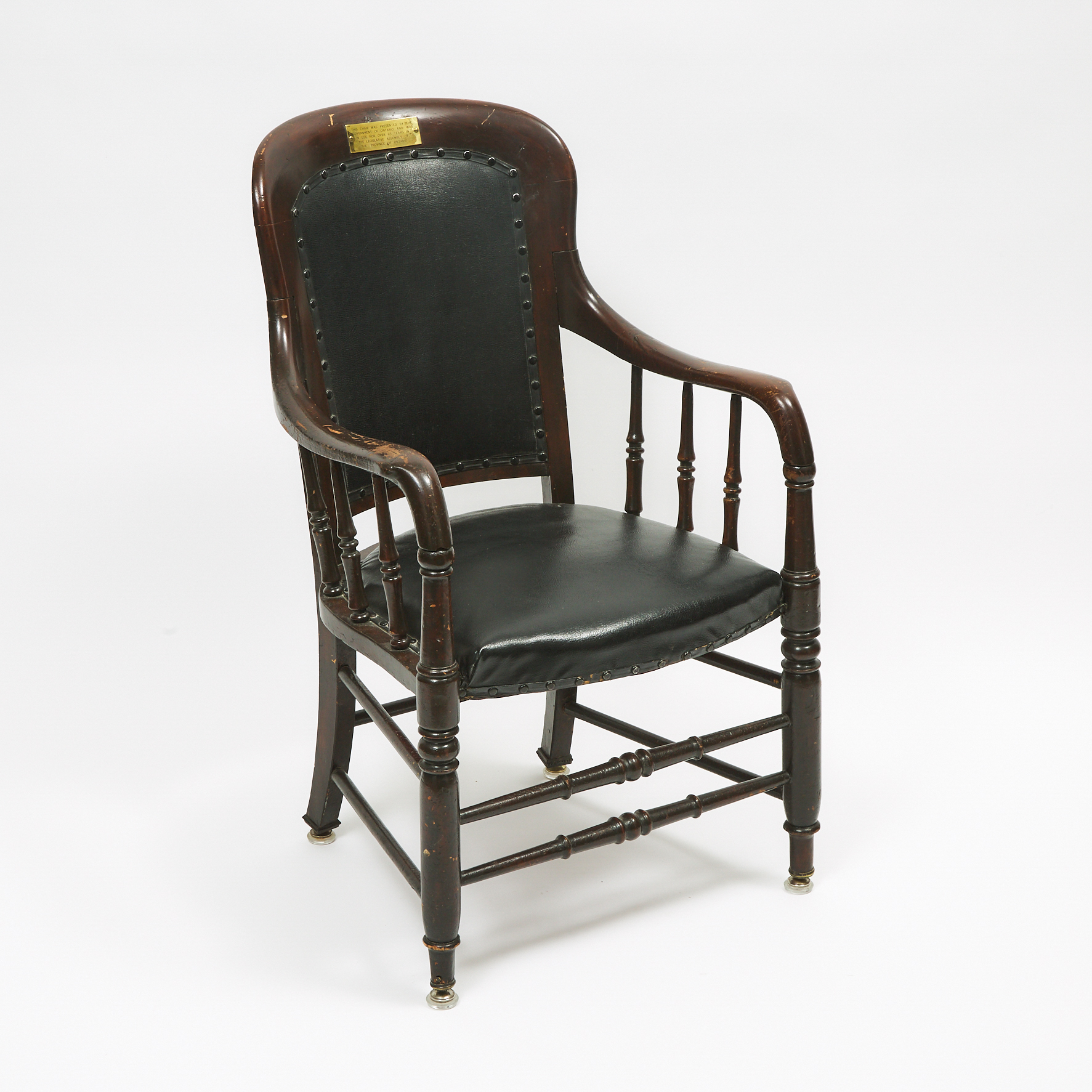 Legislative Assembly of Ontario (Queen's Park) Parliamentarian's Chair, 19th century