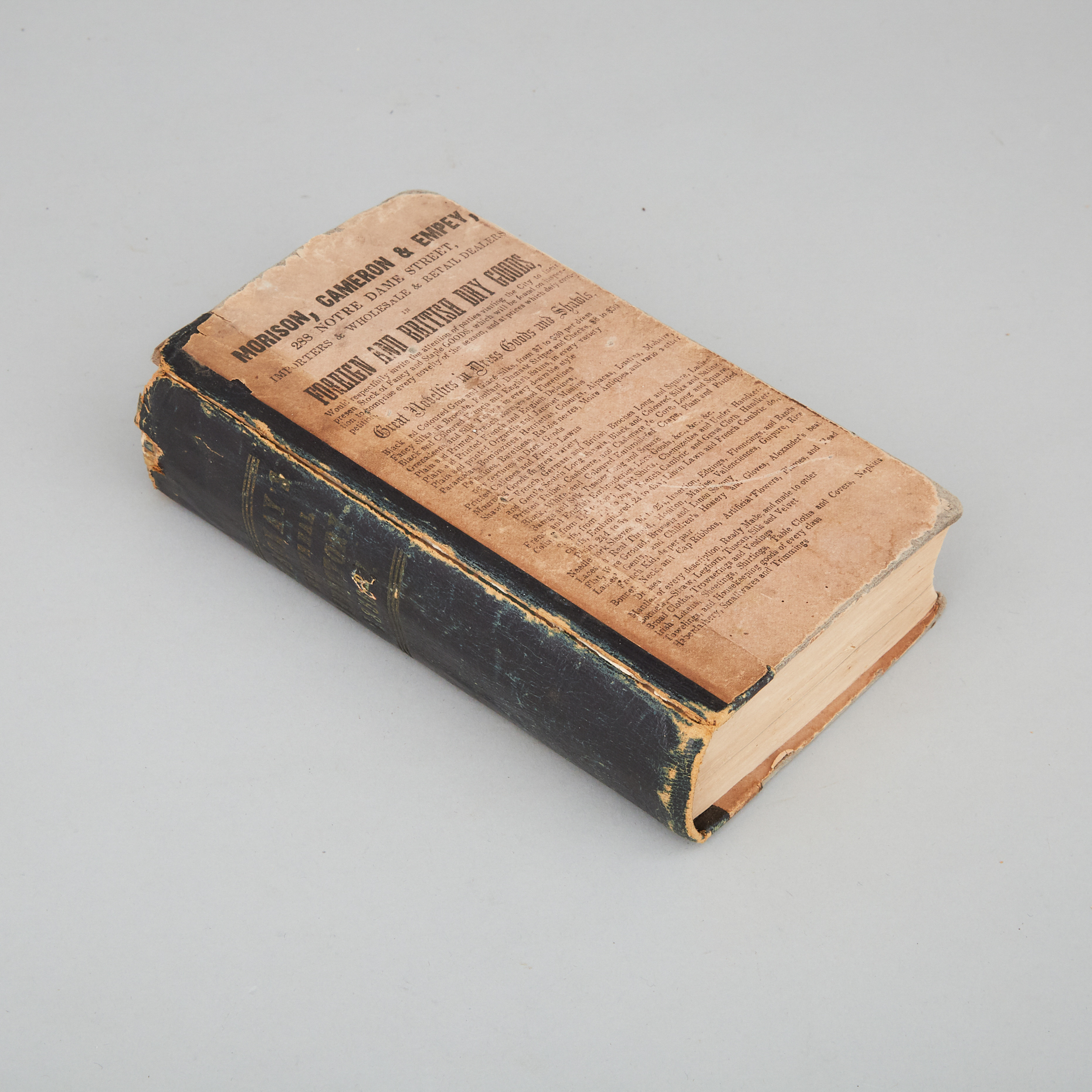 Mackay's Montreal Directory, 1858