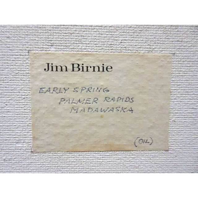 JAMES (JIM) BIRNIE (CANADIAN, 20TH CENTURY)    