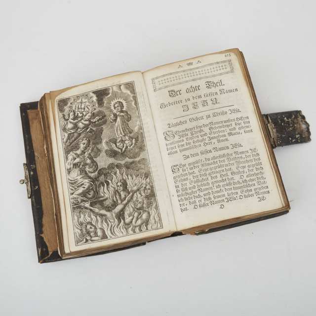 [Book] German Silver Gilt Mounted Prayer Book, 1775
