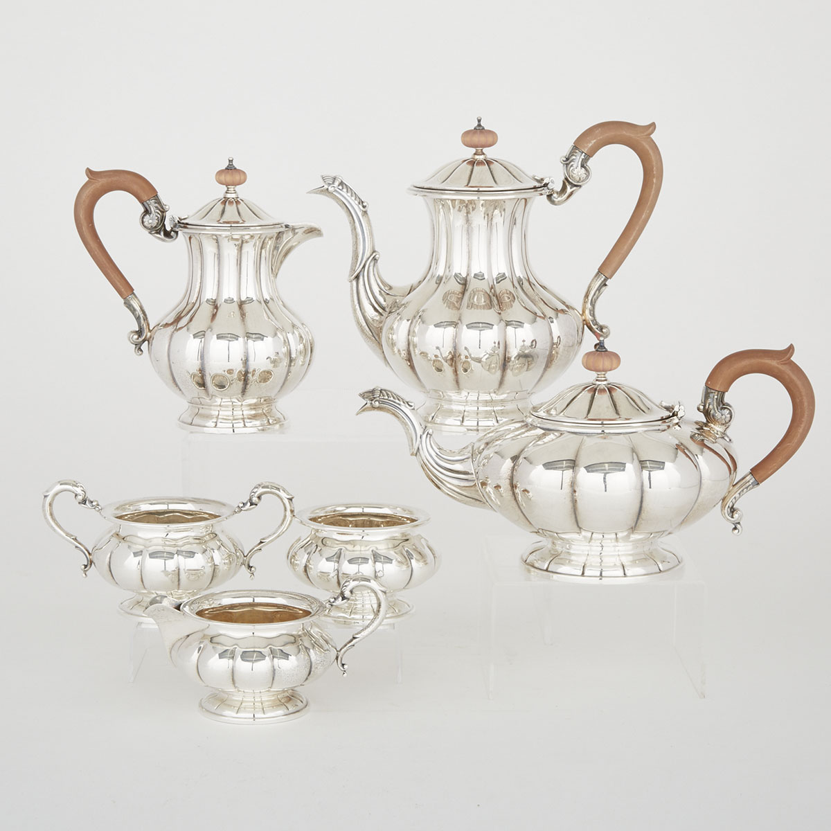 Canadian Silver Tea and Coffee Service, Henry Birks & Sons, Montreal, Que., 1956-61