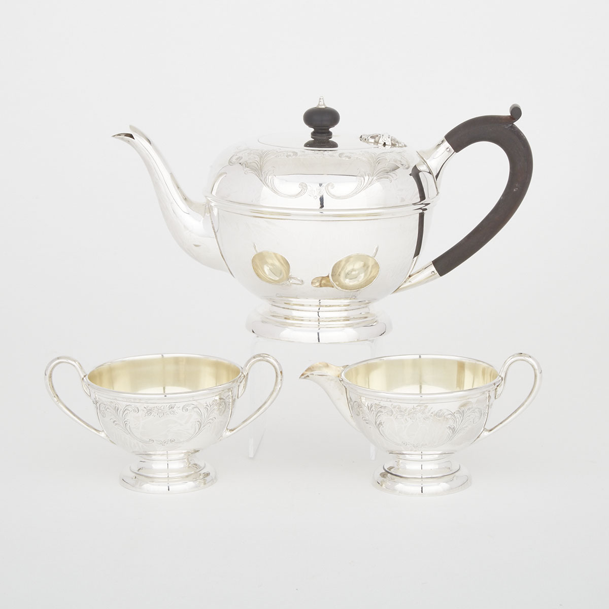 Canadian Silver Tea Service, Henry Birks & Sons, Montreal, Que., 1932