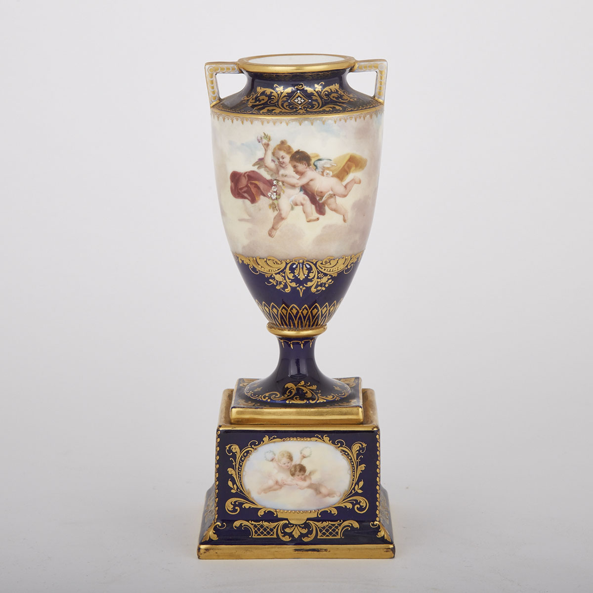‘Vienna’ Two-Handled Vase, c.1900