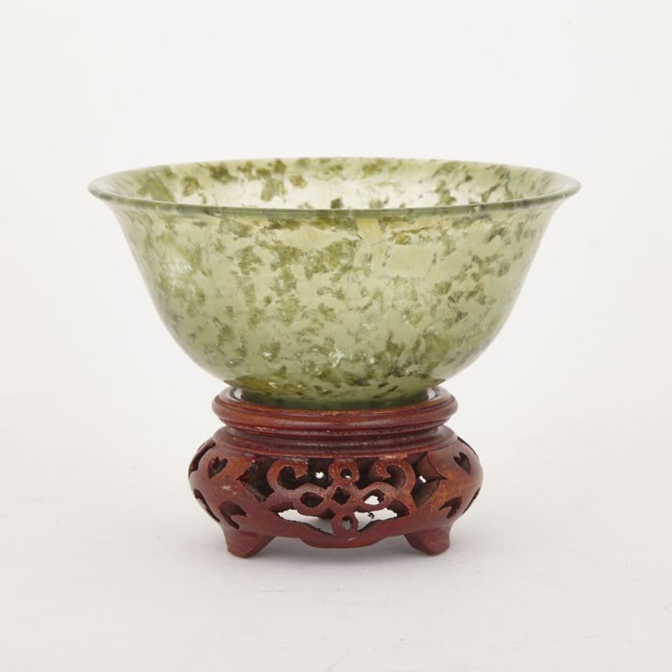 A Spinach Jade Bowl