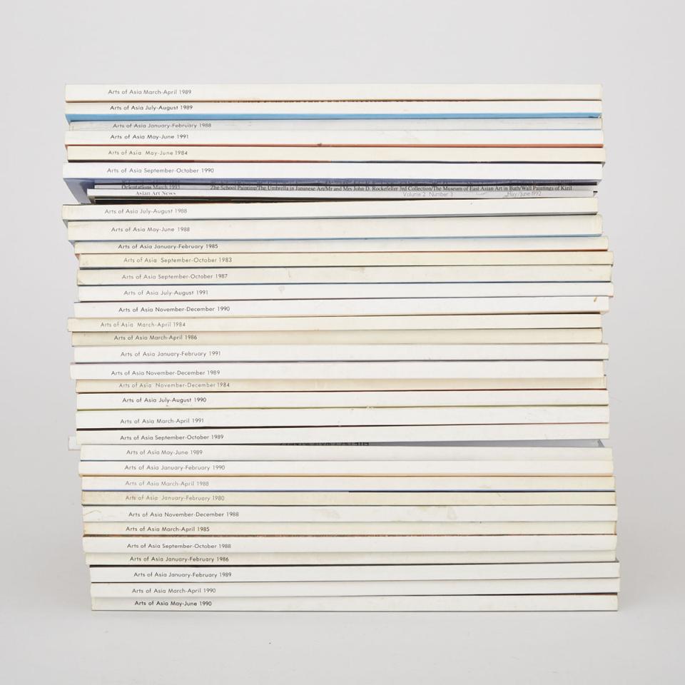 Group of Thirty-Seven Asian Art Magazines