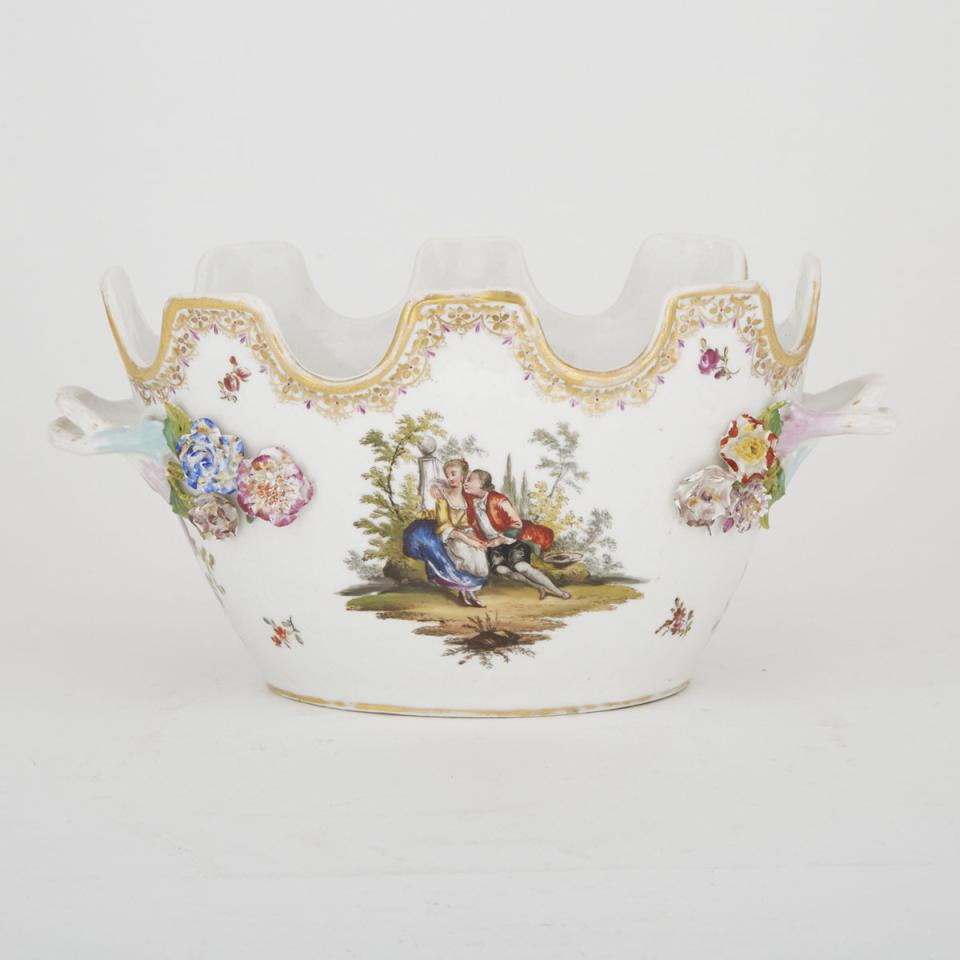 German Porcelain Seau à Verre, c.1900