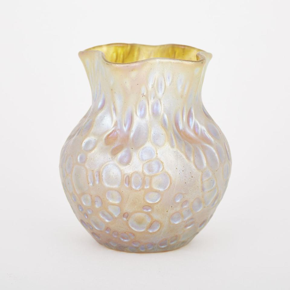 Loetz ‘Candia’ Iridescent Glass Vase, c.1900