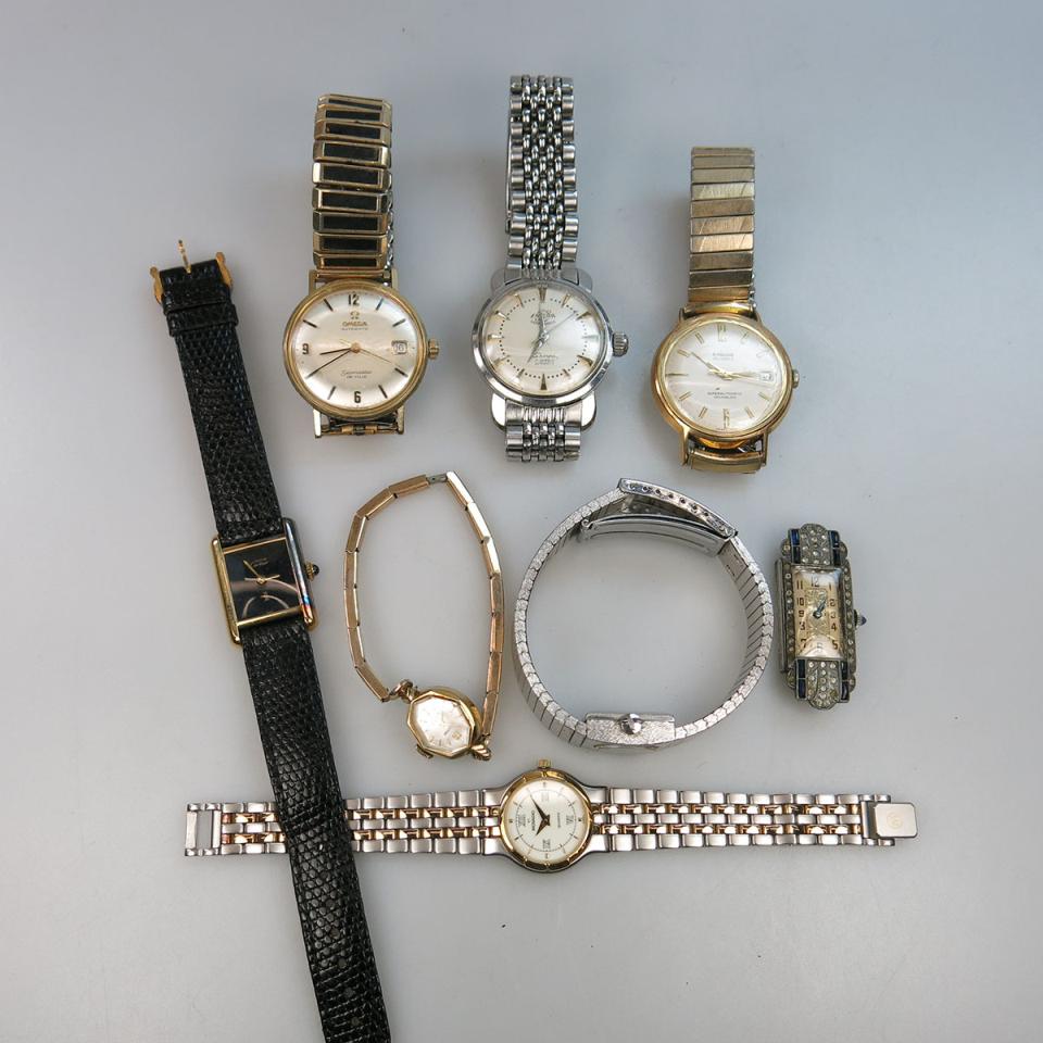 8 Various Wristwatches
