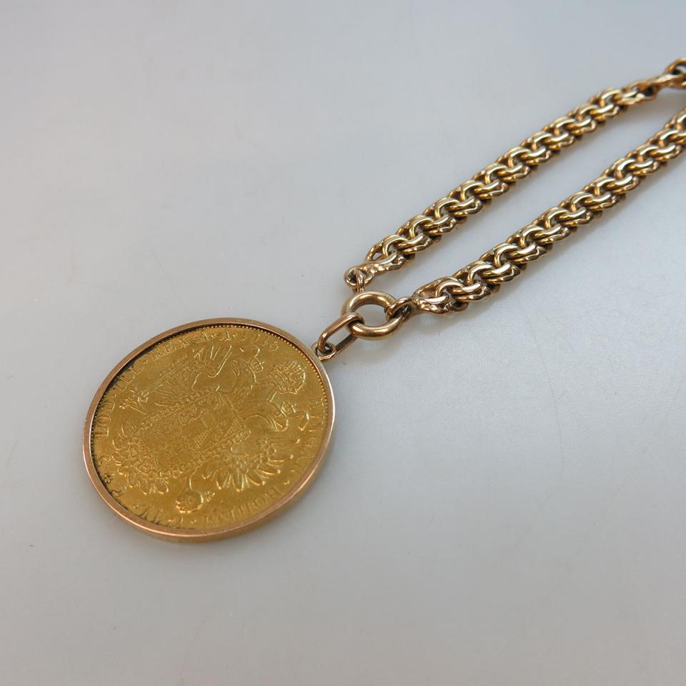 Portuguese 800 Grade Gold Bracelet