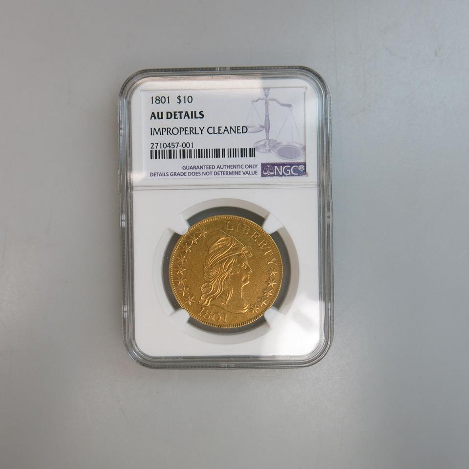 American 1801 $10 Gold Eagle