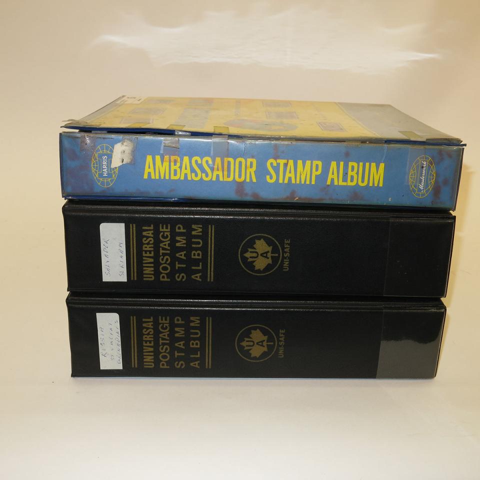 2 Albums Of 19th And 20th Century World Stamps