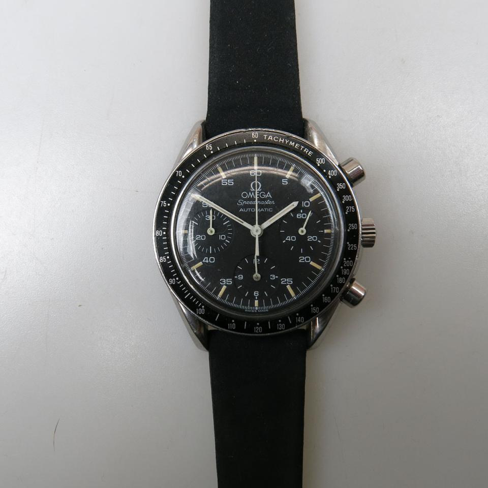 Omega SpeedMaster (Reduced) Automatic Wristwatch With Chronograph