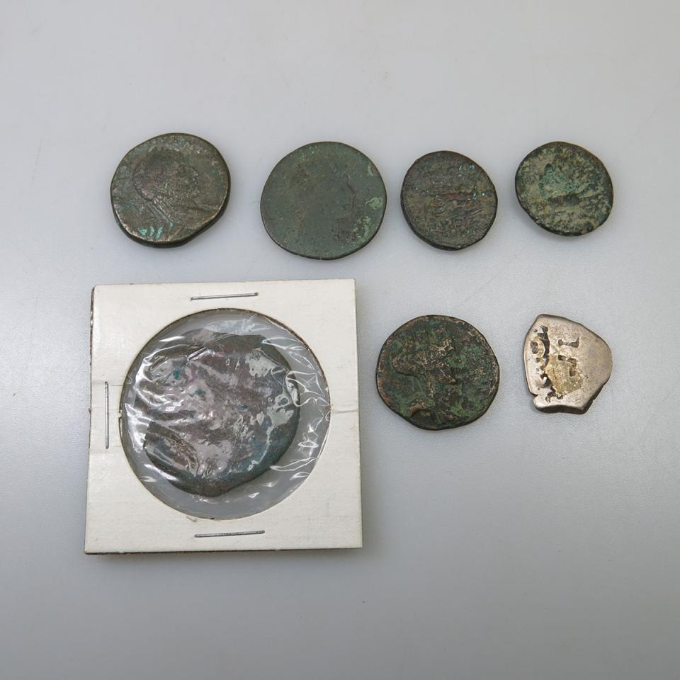 Seven Ancient Coins