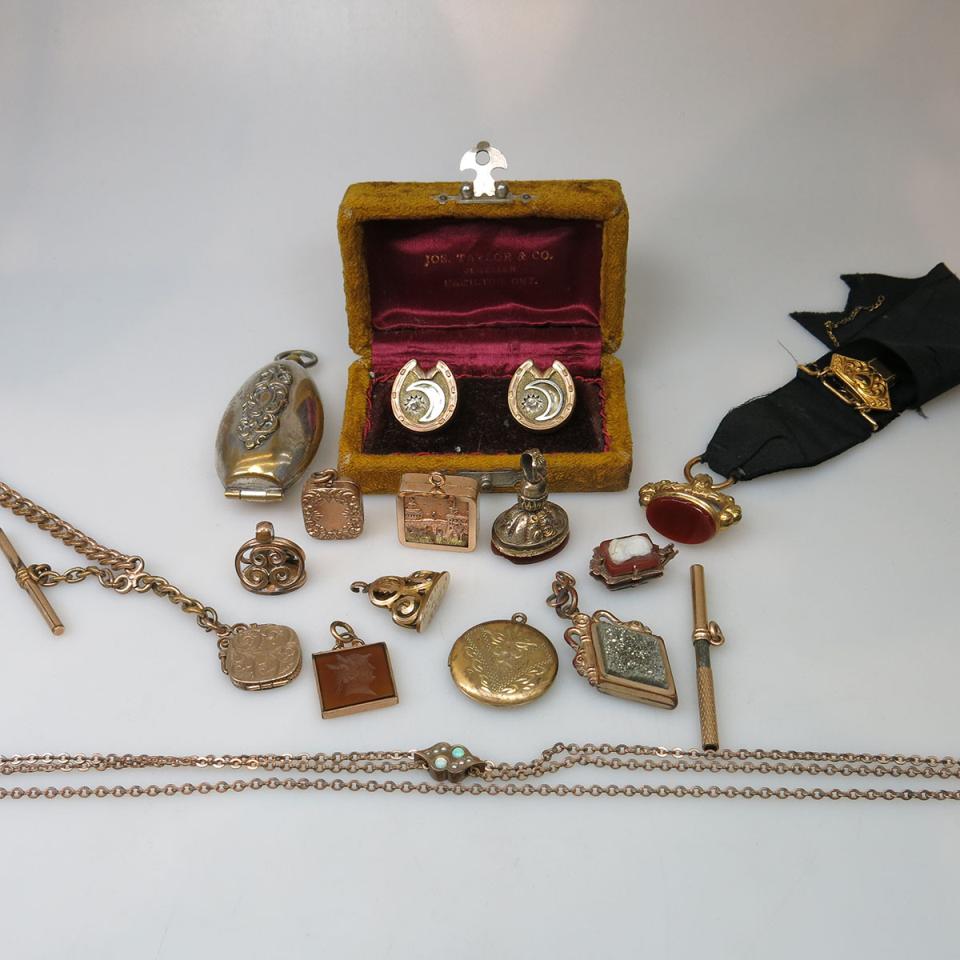 Small Quantity Of Gold-Filled Jewellery