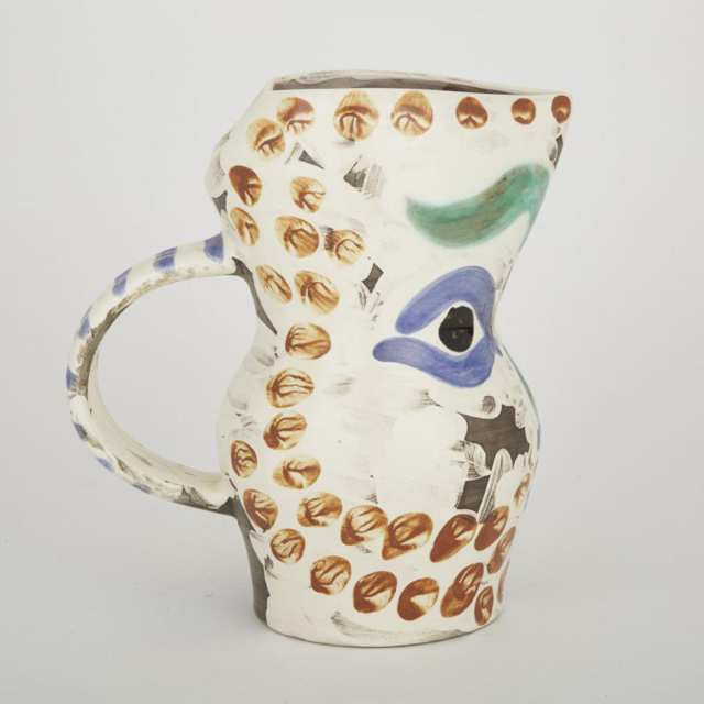 ‘Visage aux Points’, Pablo Picasso (1881-1973), Ceramic Jug, 31/350, c.1969