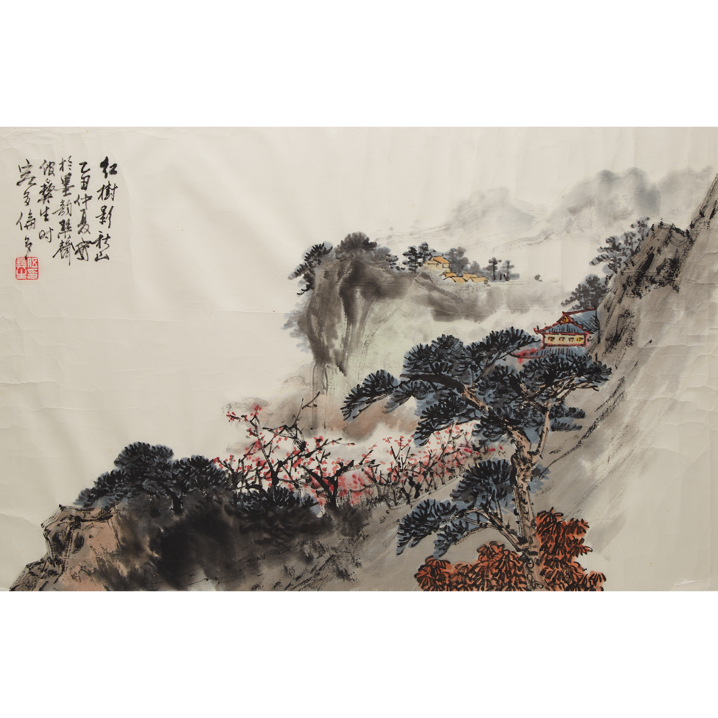 Wu Yisheng (1929-2009), Two Landscape Paintings
