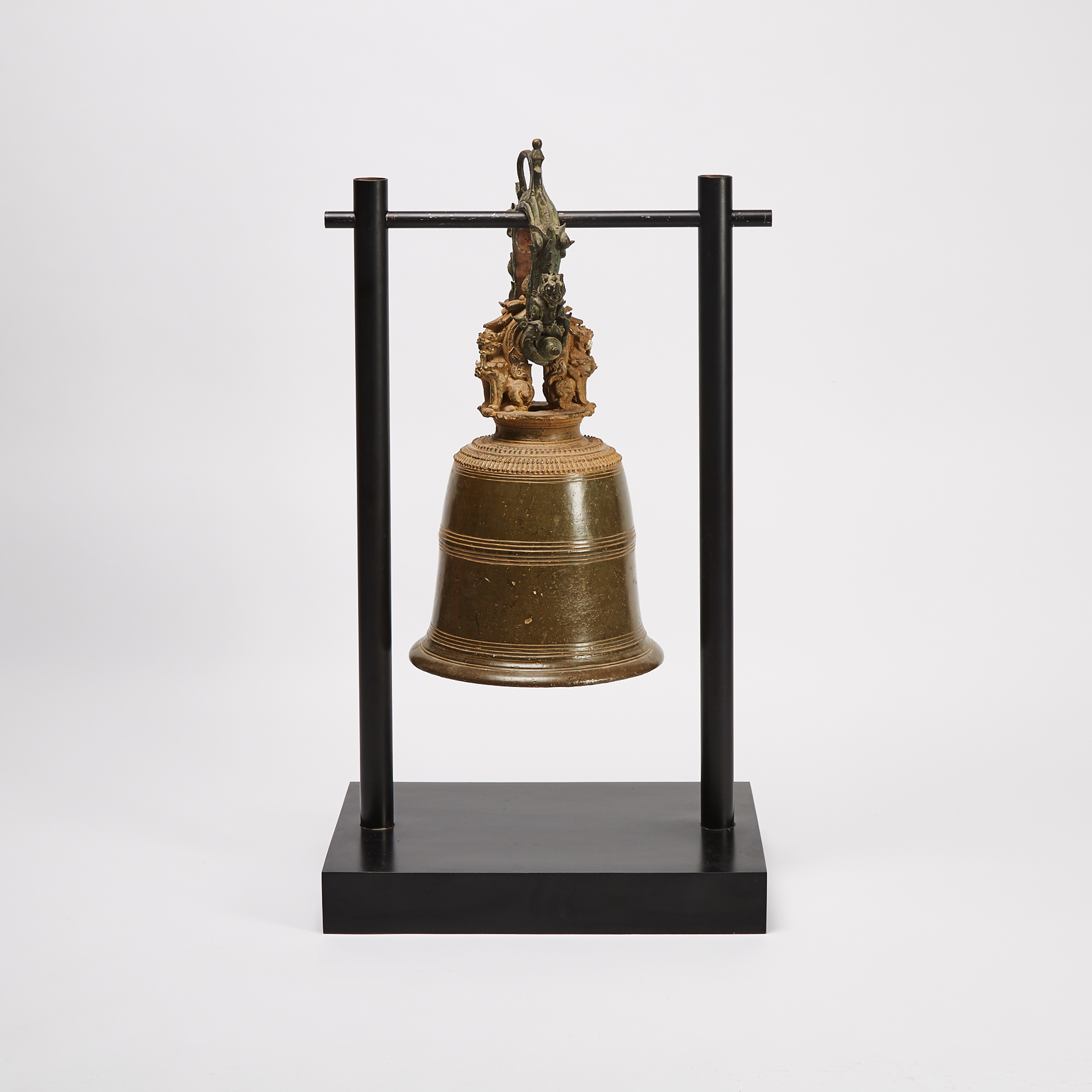 A Bronze Temple Bell, Mandalay Period, Burma, Early 19th Century
