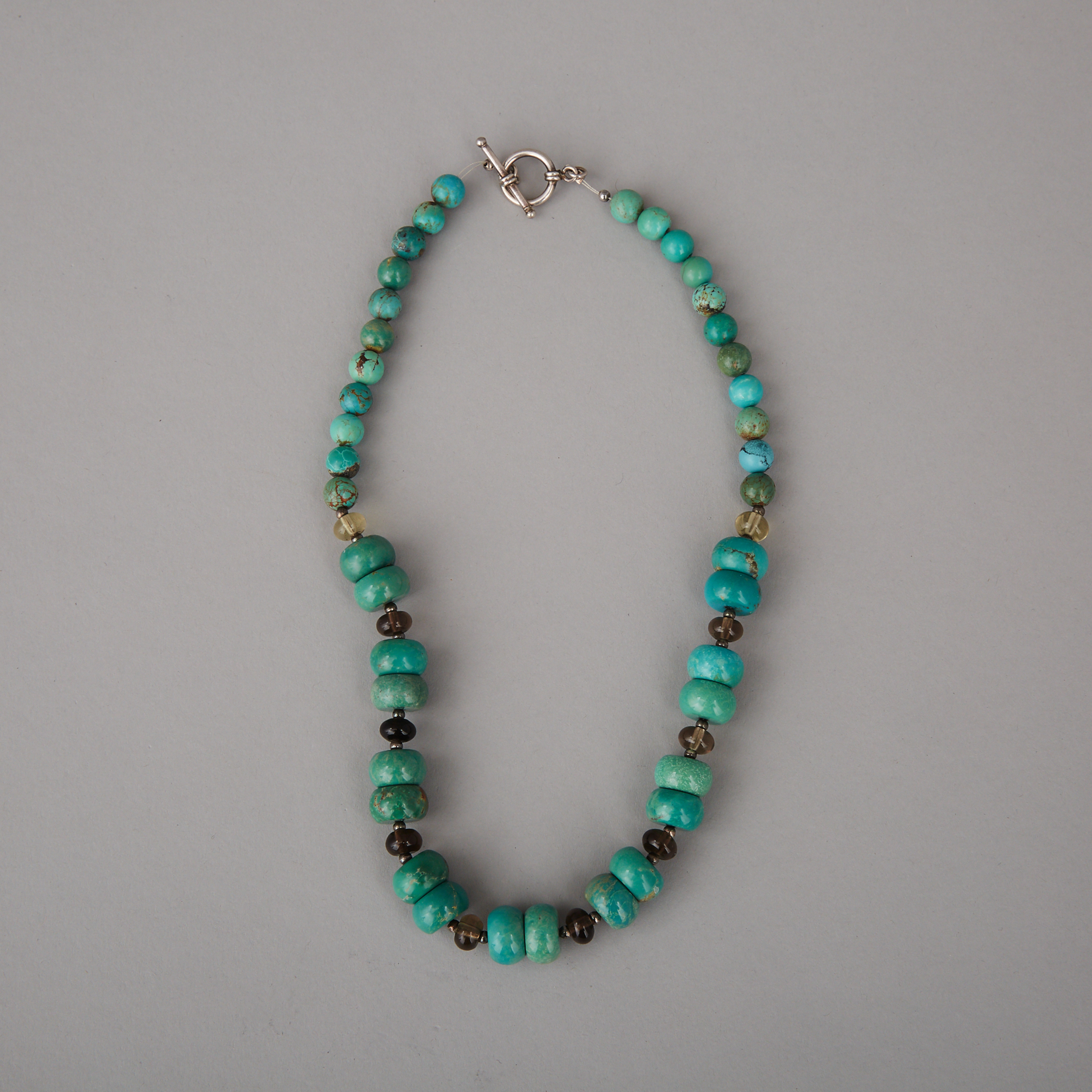 A Turquoise Beaded Necklace