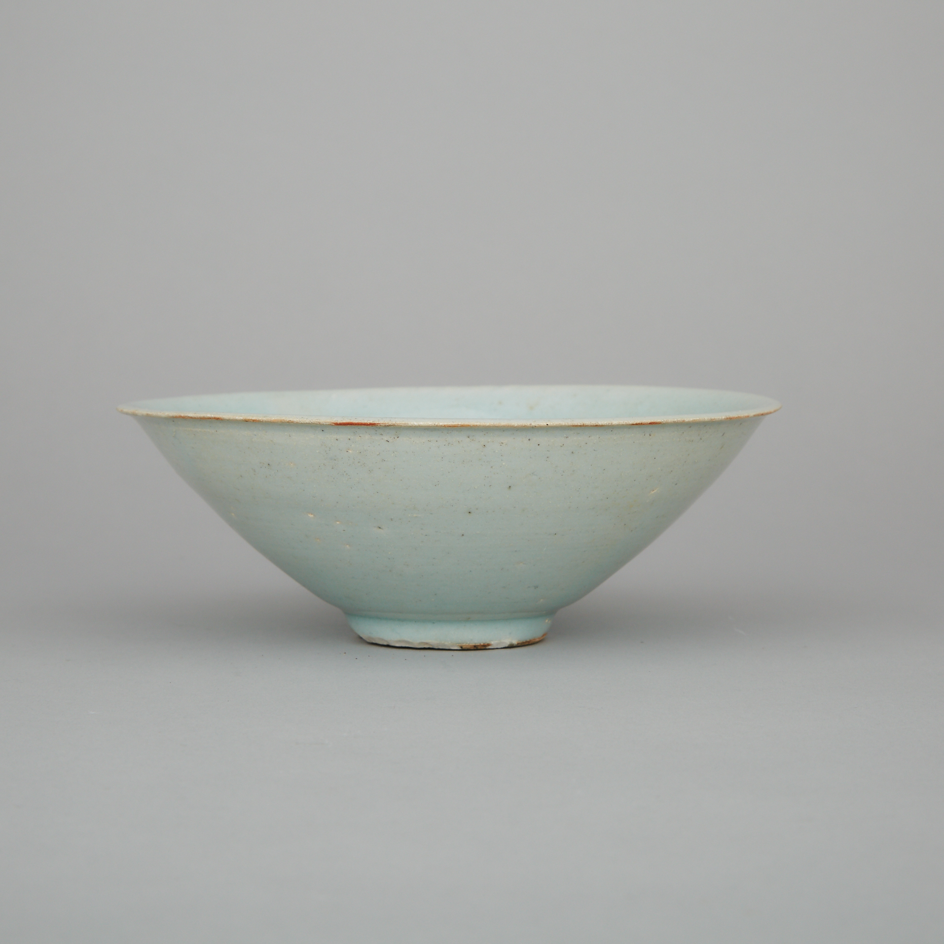 A Light Blue Glazed Yingqing Bowl, Yuan Dynasty