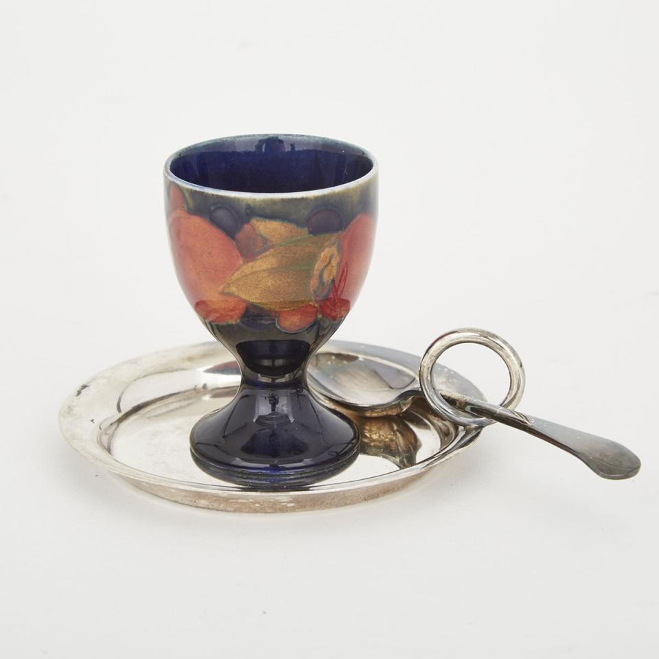 Moorcroft Pomegranate Egg Cup, c.1920-25 