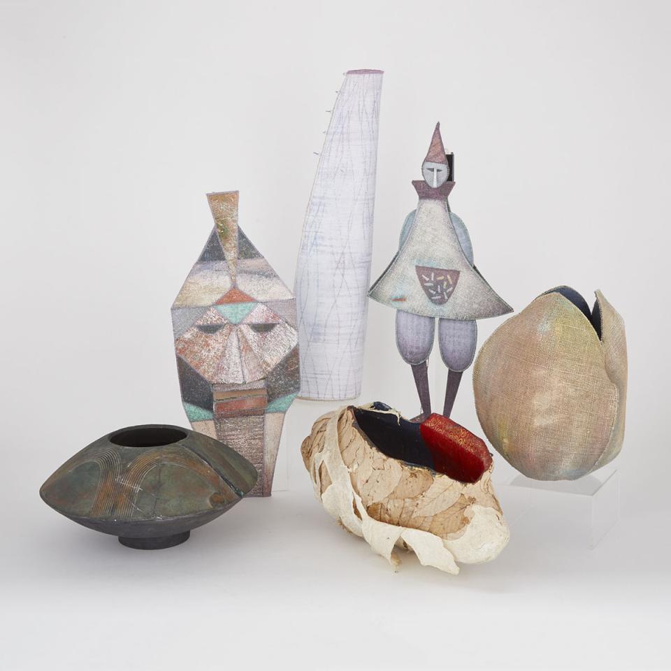 Group of Six Modern Canadian Decorative Works
