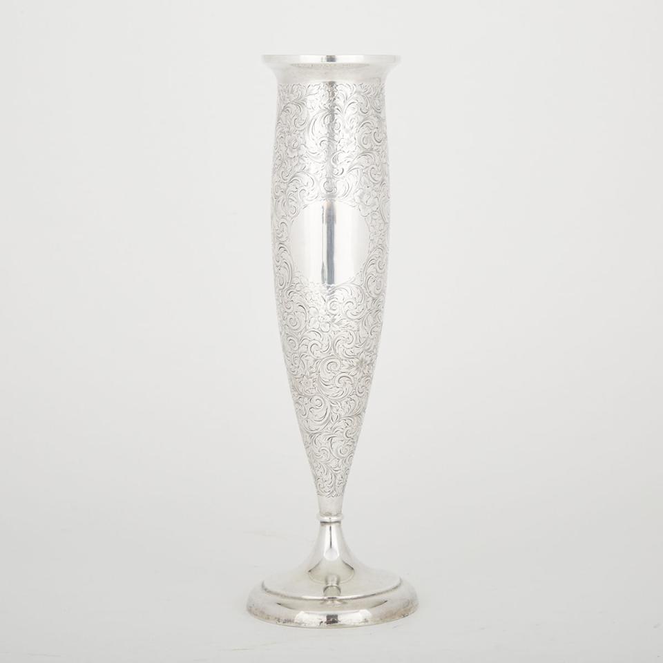 Canadian Silver Vase, Henry Birks & Sons, Montreal, Que., c.1904-24