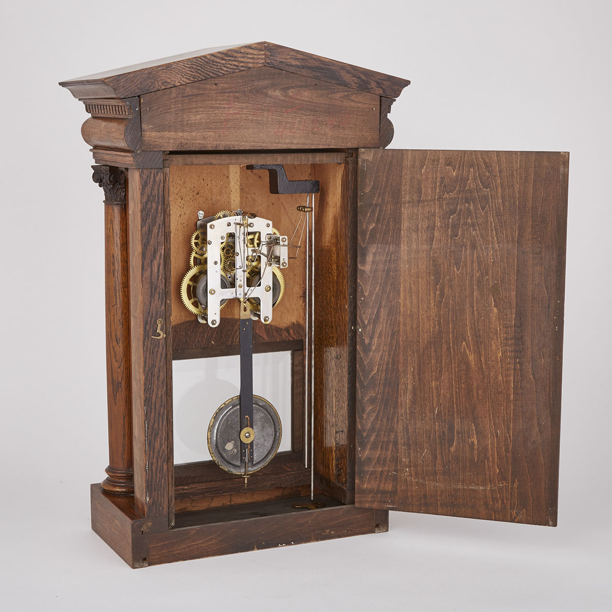 The Arthur Pequegnat Clock Co. ‘Citadel’ Mantel Clock, Berlin, Ontario, c.1904