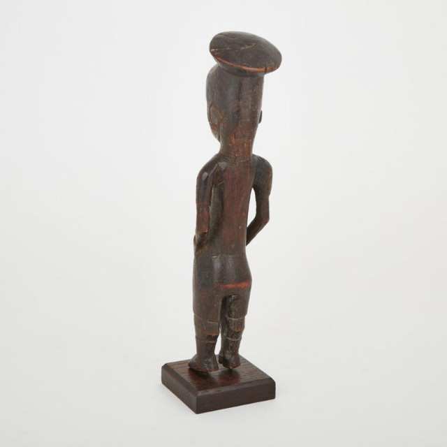 Male Colonial Figure, possibly Baule, Ivory Coast, West Africa