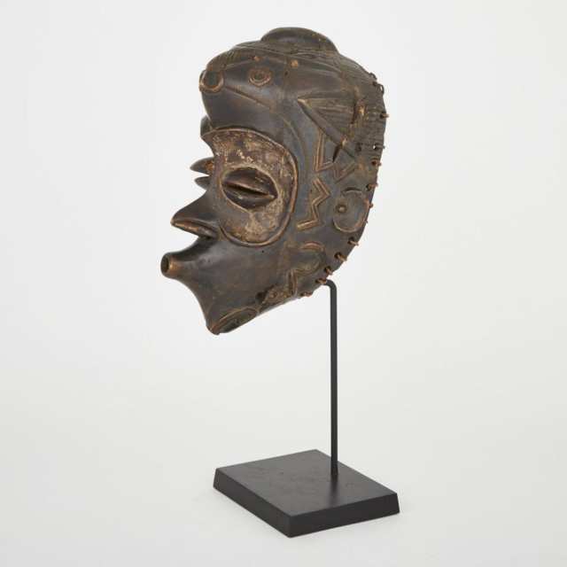 Bena Lulua Mask, Democratic Republic of Congo, Central Africa